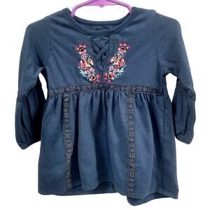 My Destiny Long Sleeve Baby Girl Dress Size 24 Months